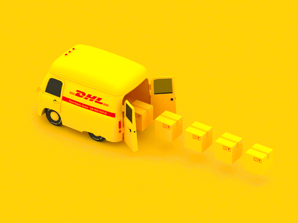 eCommerce Delivery GIF