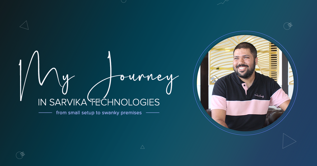 Growth Journey at sarvika technologies- it companies in india- software development in jaipur