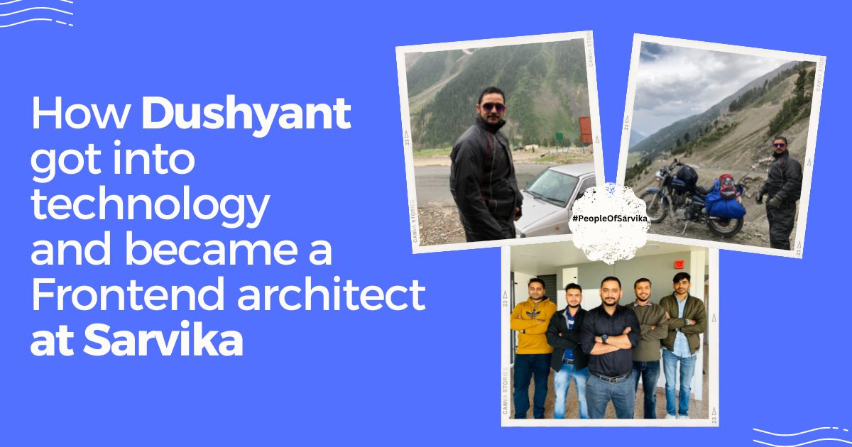 Frontend architect at Sarvika