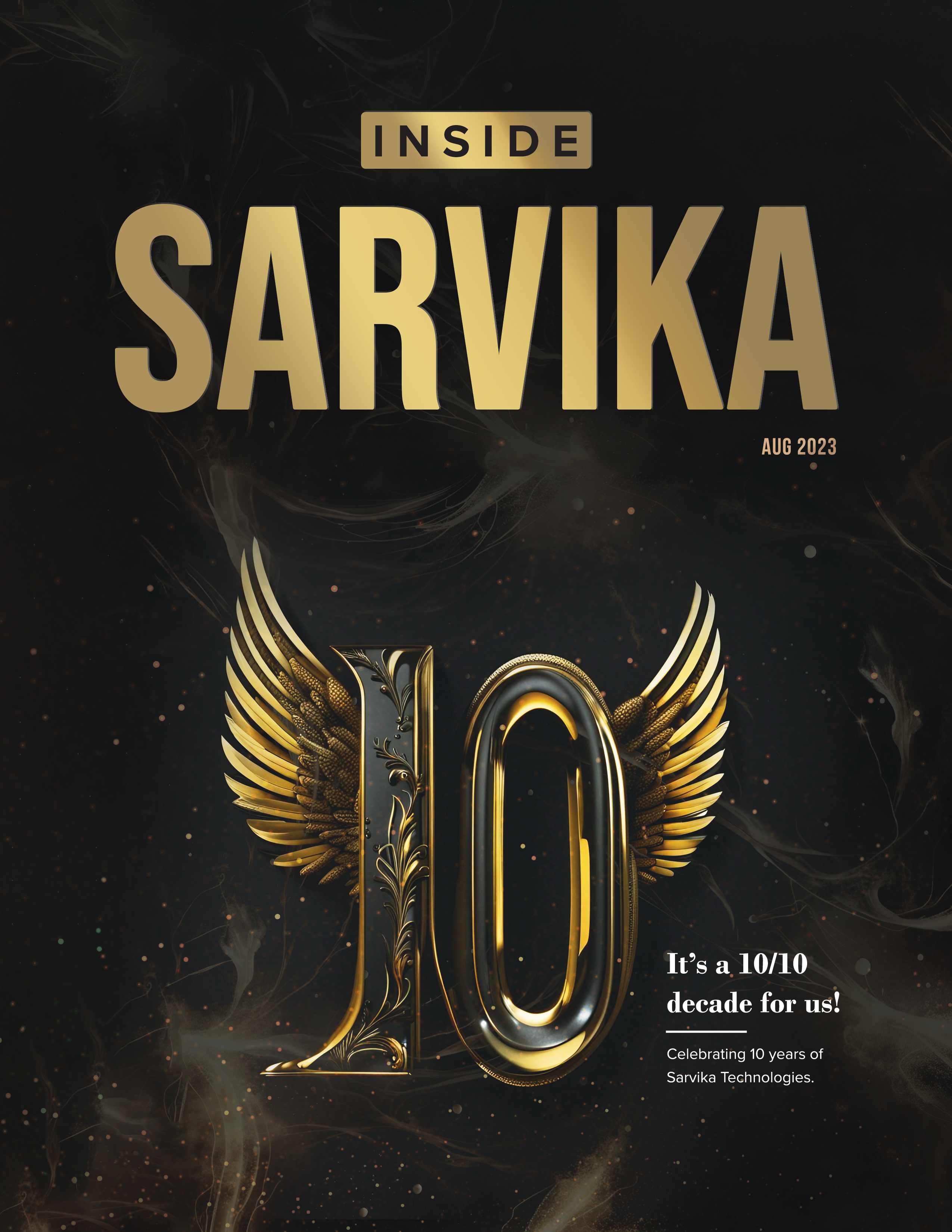 Inside Sarvika magazine cover