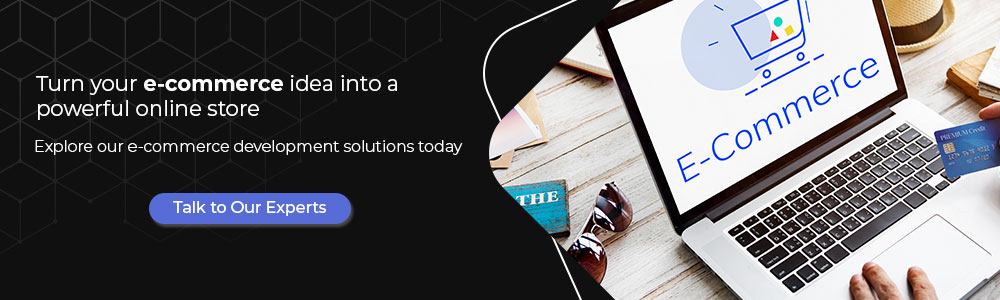 CTA for ecommerce development 