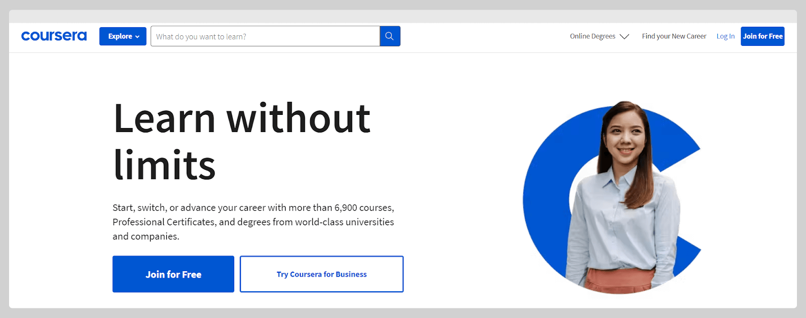 Coursera- Top learning platform