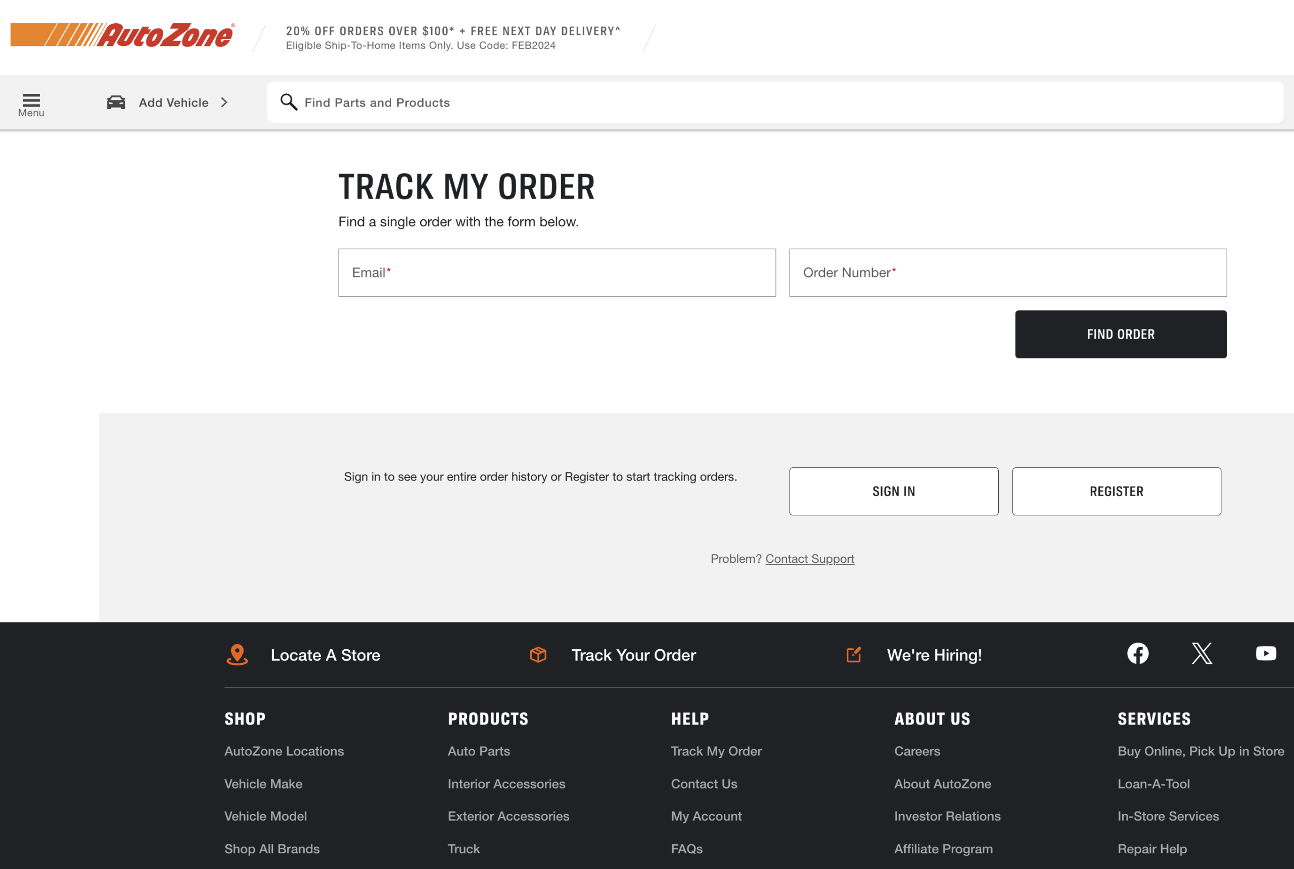 ecommerce features order tracking